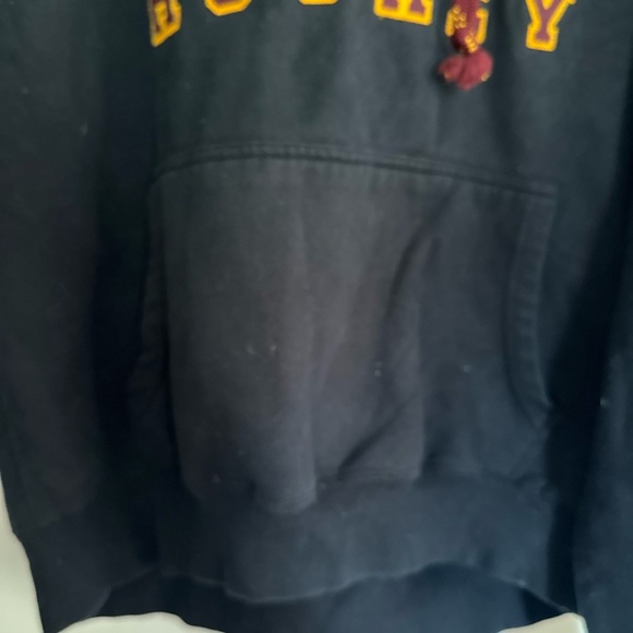 VTG 90’s Men’s Sz: M Minnesota Golden Gophers Hockey lace-up Embroidered hoodie. - Picture 10 of 12